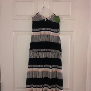 Kate Spade Bay Stripe Tie Back Dress